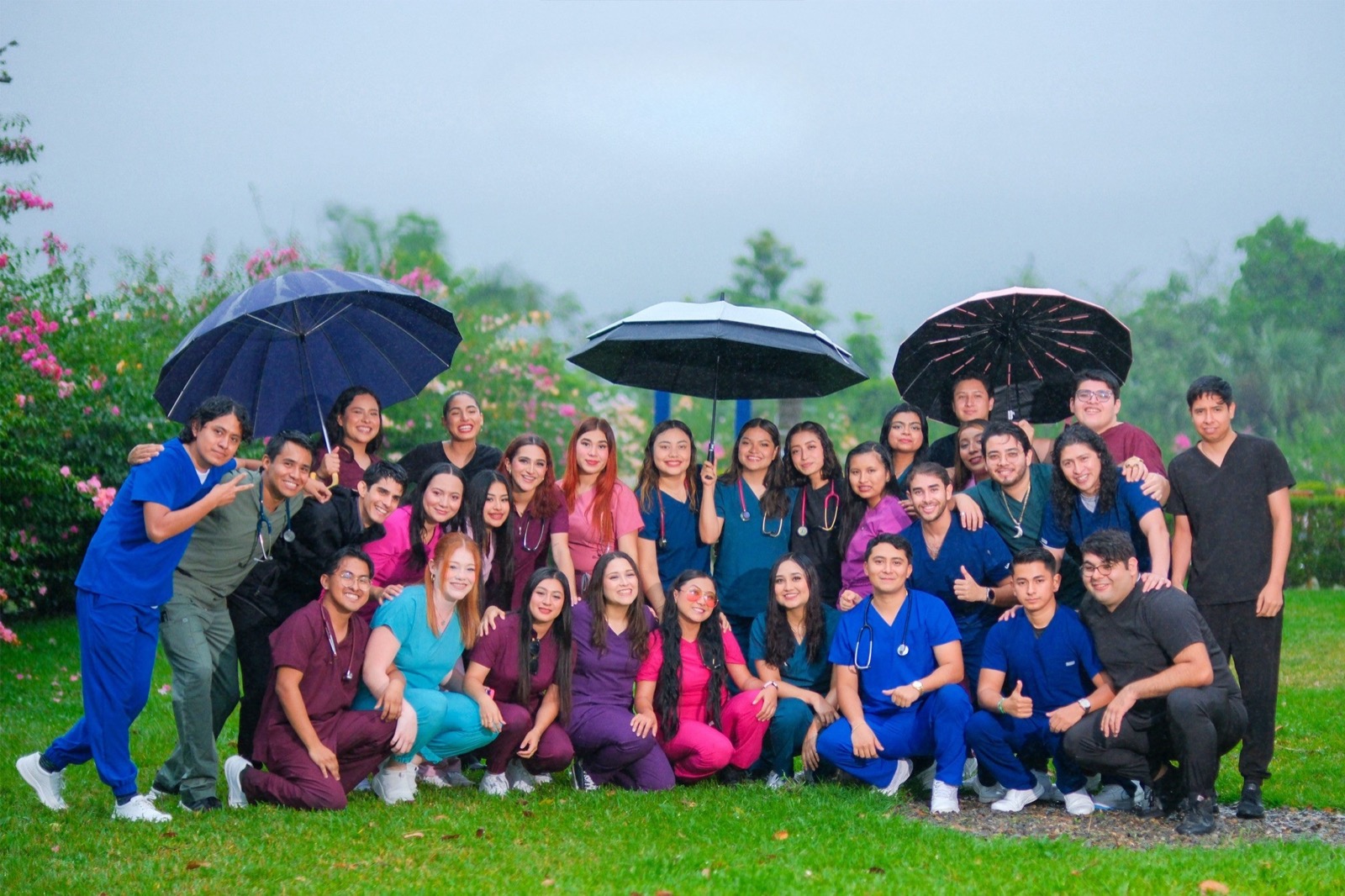 Sesion grupal de graduacion